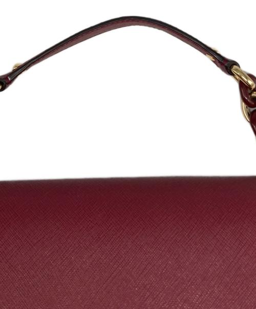 MICHAEL KORS（マイケルコース）MICHAEL KORS (マイケルコース) 2WAYバッグ ボルドーの古着・服飾アイテム