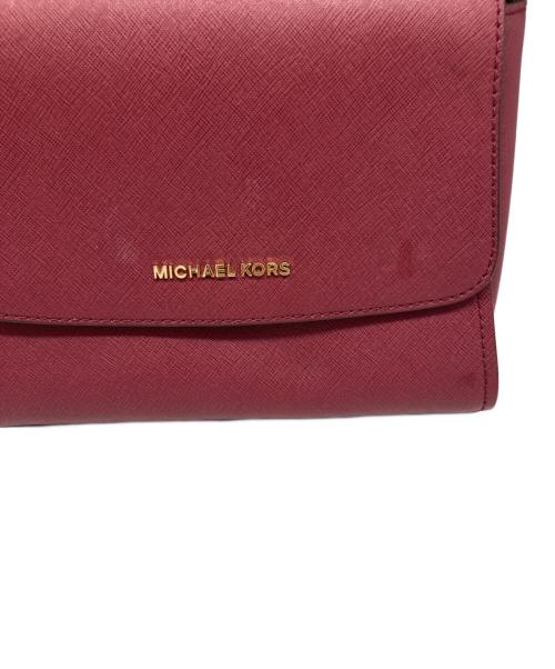 MICHAEL KORS（マイケルコース）MICHAEL KORS (マイケルコース) 2WAYバッグ ボルドーの古着・服飾アイテム