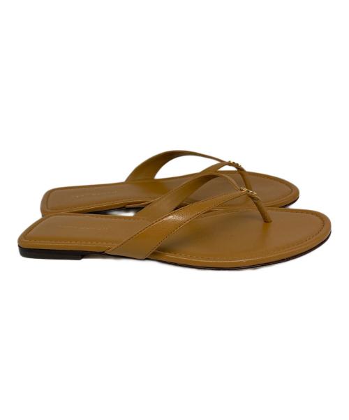 TORY BURCH（トリーバーチ）TORY BURCH (トリーバーチ) CLASSIC FLIP-FLOP ブラウン サイズ:6Mの古着・服飾アイテム