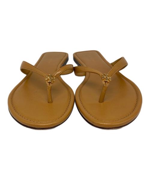 TORY BURCH（トリーバーチ）TORY BURCH (トリーバーチ) CLASSIC FLIP-FLOP ブラウン サイズ:6Mの古着・服飾アイテム