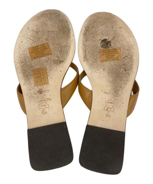 TORY BURCH（トリーバーチ）TORY BURCH (トリーバーチ) CLASSIC FLIP-FLOP ブラウン サイズ:6Mの古着・服飾アイテム