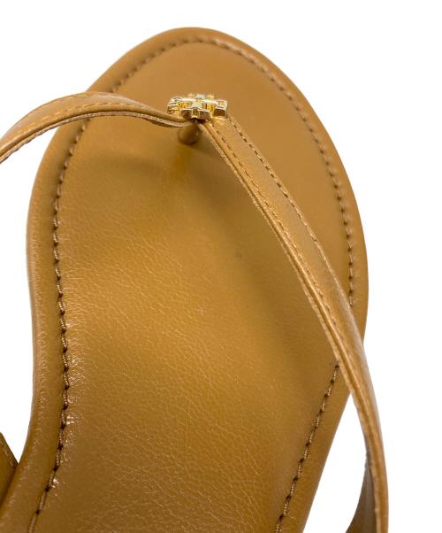 TORY BURCH（トリーバーチ）TORY BURCH (トリーバーチ) CLASSIC FLIP-FLOP ブラウン サイズ:6Mの古着・服飾アイテム
