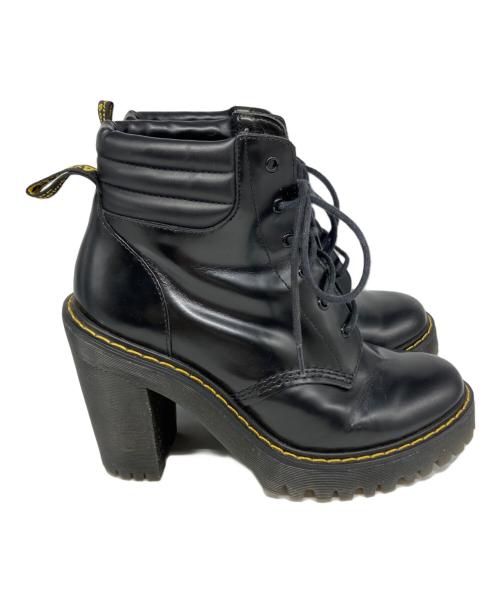 Dr.Martens（ドクターマーチン）Dr.Martens (ドクターマーチン) 6EYEヒールブーツ ブラック サイズ:5の古着・服飾アイテム