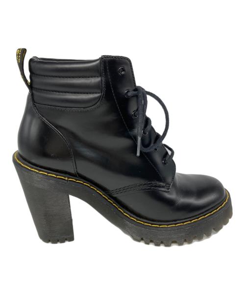 Dr.Martens（ドクターマーチン）Dr.Martens (ドクターマーチン) 6EYEヒールブーツ ブラック サイズ:5の古着・服飾アイテム