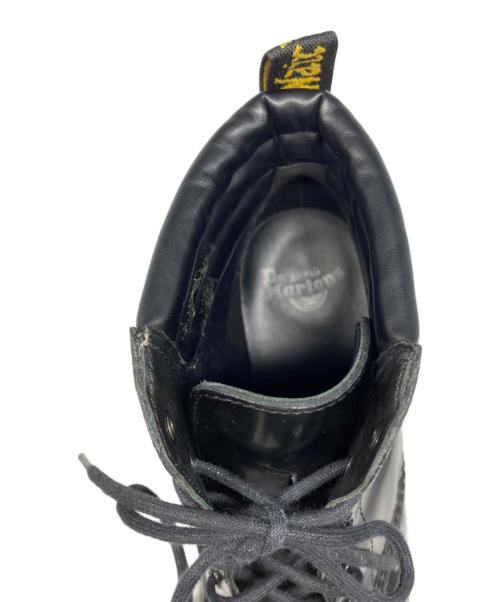 Dr.Martens（ドクターマーチン）Dr.Martens (ドクターマーチン) 6EYEヒールブーツ ブラック サイズ:5の古着・服飾アイテム