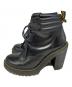 Dr.Martens (ドクターマーチン) 6EYEヒールブーツ ブラック サイズ:5：7000円