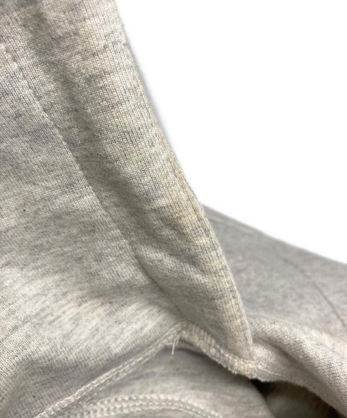 ZARA（ザラ）ZARA (ザラ) ADER error (アーダーエラー) Embroidery Hooded Sweatshirt グレー サイズ:Mの古着・服飾アイテム