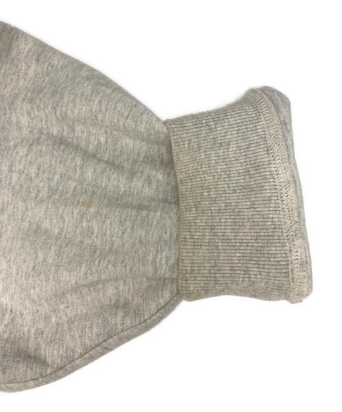 ZARA（ザラ）ZARA (ザラ) ADER error (アーダーエラー) Embroidery Hooded Sweatshirt グレー サイズ:Mの古着・服飾アイテム