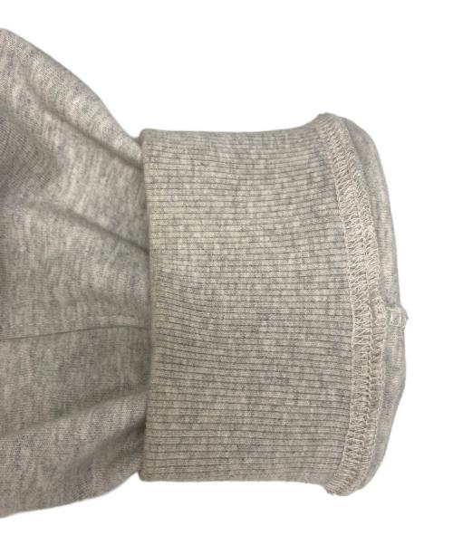 ZARA（ザラ）ZARA (ザラ) ADER error (アーダーエラー) Embroidery Hooded Sweatshirt グレー サイズ:Mの古着・服飾アイテム