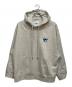 ZARA（ザラ）の古着「Embroidery Hooded Sweatshirt」｜グレー