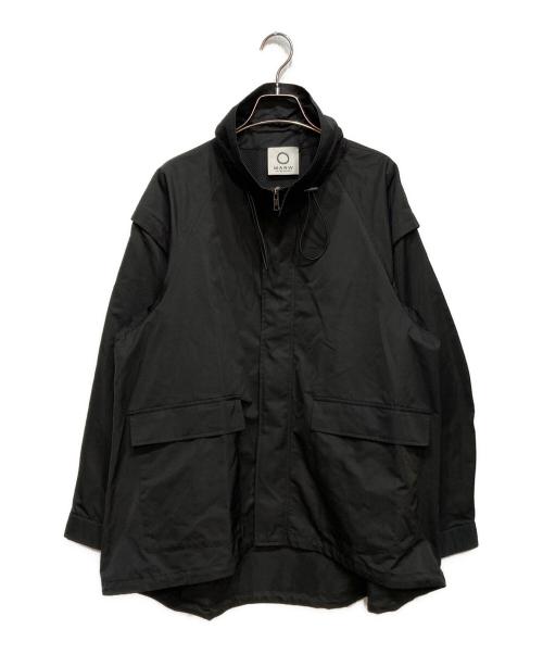 MARW UNITED ARROWS（マルゥ ユナイテッドアローズ）MARW UNITED ARROWS (マルゥ ユナイテッドアローズ) 2WAY ブルゾン ブラック サイズ:38の古着・服飾アイテム