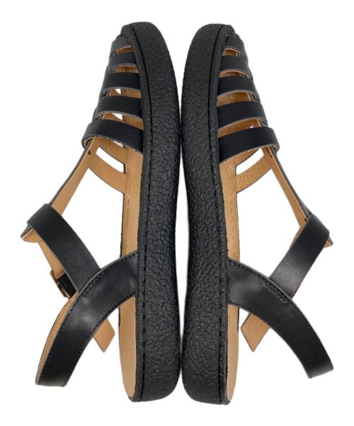 MOHI（モヒ）MOHI (モヒ) グルカサンダル ブラック サイズ:23cmの古着・服飾アイテム