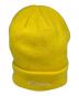SUPREME (シュプリーム) New Era (ニューエラ) cross box logo beanie / クロスボックスロゴビーニー イエロー：7000円
