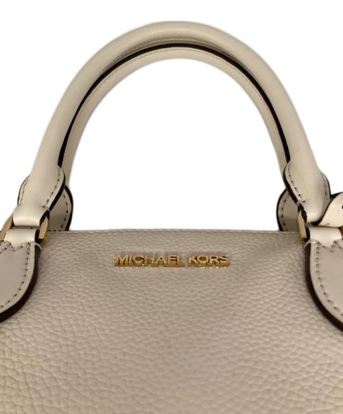 MICHAEL KORS（マイケルコース）MICHAEL KORS (マイケルコース) 2WAYバッグ アイボリーの古着・服飾アイテム