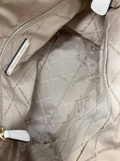 MICHAEL KORS（マイケルコース）MICHAEL KORS (マイケルコース) 2WAYバッグ アイボリーの古着・服飾アイテム