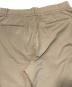 中古・古着 LOOPE (ルーペ) OUTSIDE PLEATED TROUSERS/アウトサイドプリーツトラウザーズ ベージュ サイズ:35（実寸参照）：7000円