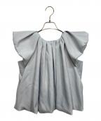 ackaエーシーケーエー）の古着「drape volume tops」｜スカイブルー