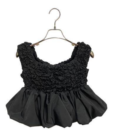 Bibiy HONEY BEE PEPURAMU TOP 正規品 中古・古着通販】Bibiy. (ビビィ) HONEY BEE PEPURAMU TOP ブラック