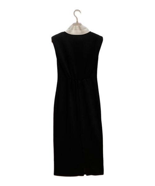 HER LIP TO（ハーリップトゥ）HER LIP TO (ハーリップトゥ) French Sleeve Polo Long Dress ブラック サイズ:Sの古着・服飾アイテム