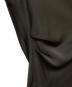 中古・古着 CLANE (クラネ) SATIN DRAPE TOPS ブラック サイズ:1 未使用品：11000円