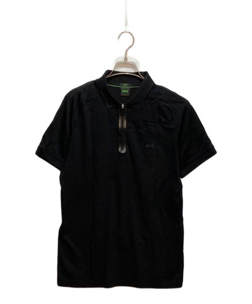 BOSS（ボス）BOSS (ボス) スリムフィットポロシャツ ブラック サイズ:Mの古着・服飾アイテム