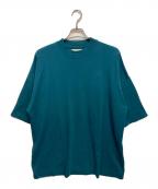 yoke.ヨーク）の古着「DROP SHOULDER HALF SLEEVE T-SHIRT」｜グリーン
