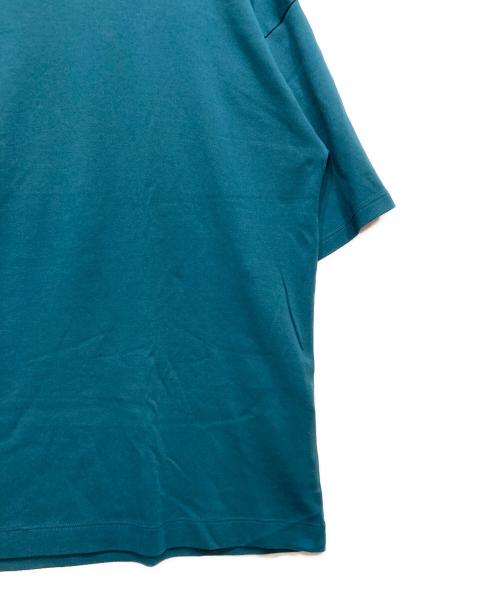 yoke.（ヨーク）yoke. (ヨーク) DROP SHOULDER HALF SLEEVE T-SHIRT グリーン サイズ:3の古着・服飾アイテム