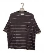 MARKAマーカ）の古着「BORDER TEE S/S」｜ピンク×グレー
