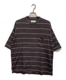 MARKA（マーカ）の古着「BORDER TEE S/S」｜ピンク×グレー