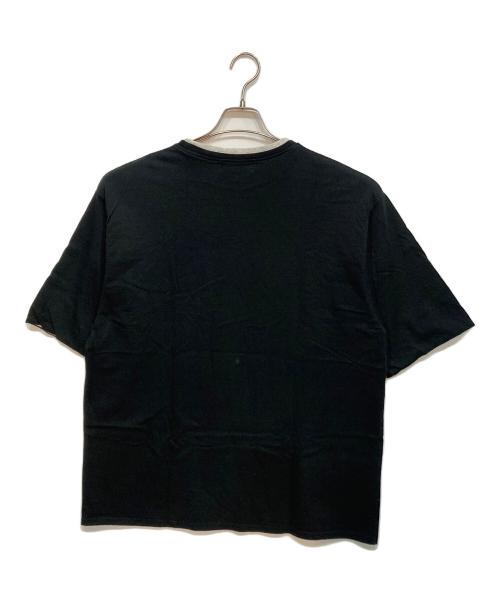 MARKA（マーカ）marka (マーカ) LAYERED TEE グレー×ブラック サイズ:2の古着・服飾アイテム