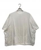 is-nessイズネス）の古着「BALLOON SHORT SLEEVE T-SHIRT」｜ホワイト
