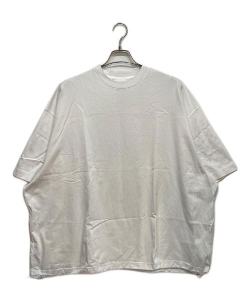 is-ness（イズネス）is-ness (イズネス) BALLOON SHORT SLEEVE T-SHIRT ホワイト サイズ:Lの古着・服飾アイテム