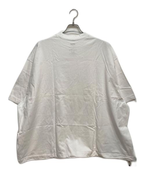 is-ness（イズネス）is-ness (イズネス) BALLOON SHORT SLEEVE T-SHIRT ホワイト サイズ:Lの古着・服飾アイテム