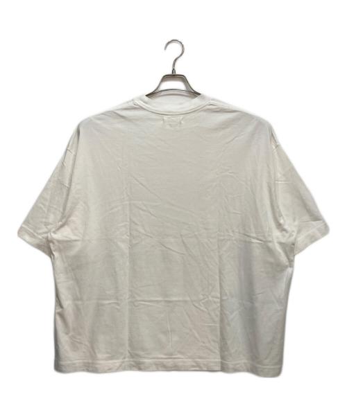 BLURHMS（ブラームス）BLURHMS (ブラームス) High Gauge Plating Super Size Tee ホワイト サイズ:FREEの古着・服飾アイテム