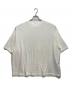 BLURHMS（ブラームス）の古着「High Gauge Plating Super Size Tee」｜ホワイト