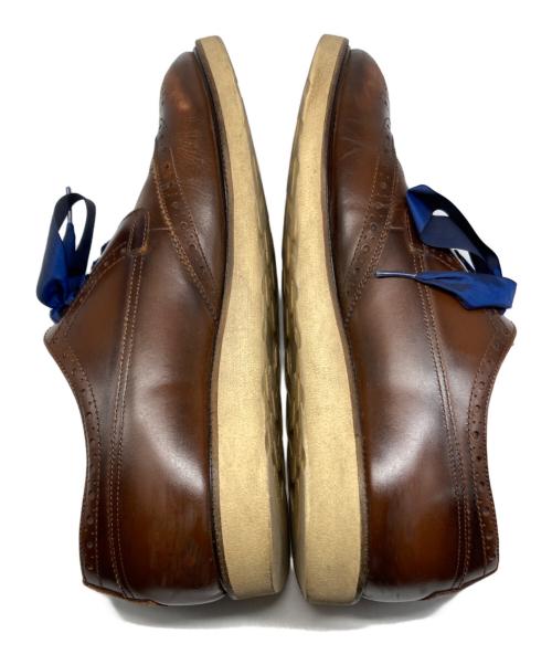 glamb（グラム）glamb (グラム) Floyd check sneakers ブラウン サイズ:2の古着・服飾アイテム