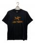 ARC'TERYX（アークテリクス）の古着「Arc'Word Logo SS T-shirt」｜ブラック