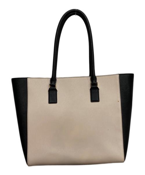 Kate Spade（ケイトスペード）Kate Spade (ケイトスペード) トートバッグ ベージュ×ブラックの古着・服飾アイテム