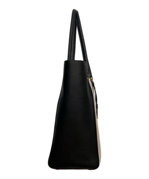 Kate Spade（ケイトスペード）Kate Spade (ケイトスペード) トートバッグ ベージュ×ブラックの古着・服飾アイテム