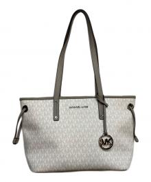 MICHAEL KORS（マイケルコース）の古着「シグネチャーハンドバッグ」｜グレー