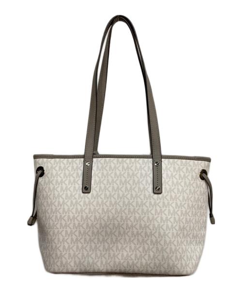 MICHAEL KORS（マイケルコース）MICHAEL KORS (マイケルコース) シグネチャーハンドバッグ グレーの古着・服飾アイテム
