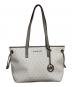 MICHAEL KORS（マイケルコース）の古着「シグネチャーハンドバッグ」｜グレー