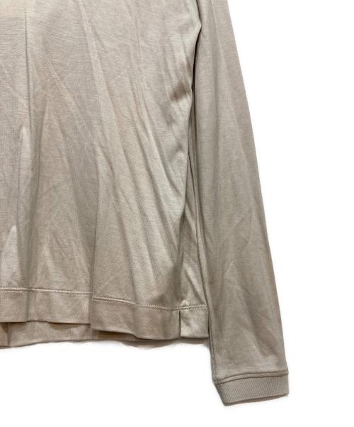 theory（セオリー）theory (セオリー) イージーリブフーディー ベージュ サイズ:ｐ 未使用品の古着・服飾アイテム