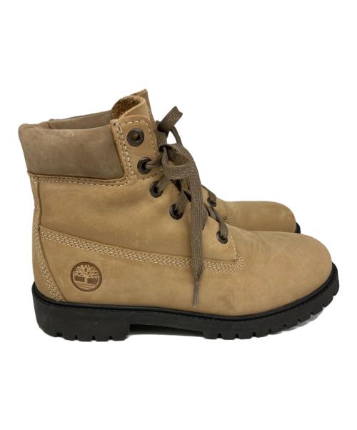 Timberland（ティンバーランド）Timberland (ティンバーランド) プレミアム ウォータープルーフブーツ ブラウン サイズ:23.5の古着・服飾アイテム
