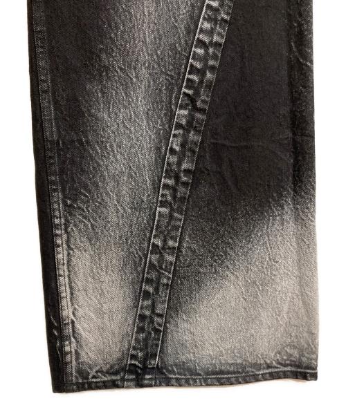 UNITED TOKYO（ユナイテッドトーキョー）UNITED TOKYO (ユナイテッドトーキョー) ブリーチカーブデニム ブラック サイズ:1の古着・服飾アイテム