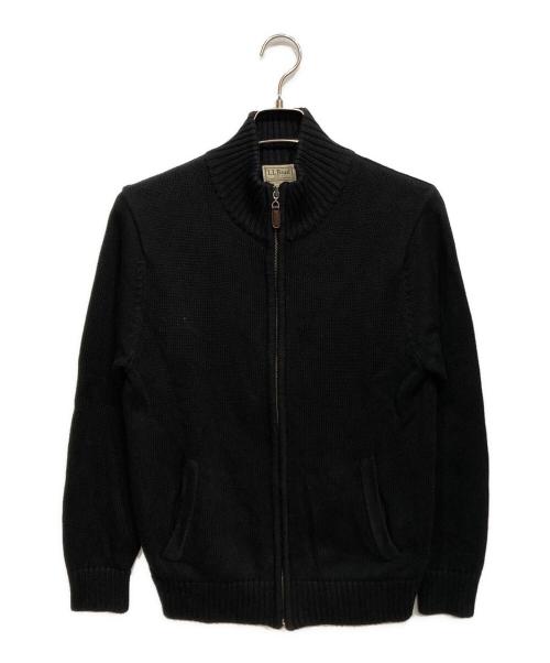 L.L.Bean（エルエルビーン）L.L.Bean (エルエルビーン) ニットジャケット ブラック サイズ:Sの古着・服飾アイテム