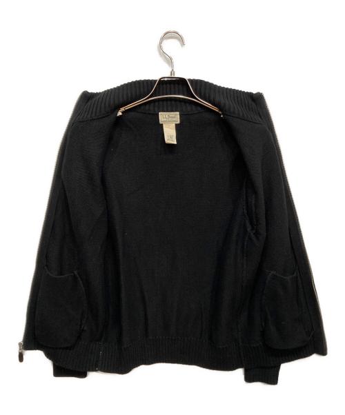 L.L.Bean（エルエルビーン）L.L.Bean (エルエルビーン) ニットジャケット ブラック サイズ:Sの古着・服飾アイテム