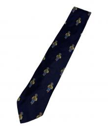 POLO RALPH LAUREN（ポロ・ラルフローレン）の古着「ポロベアネクタイ」｜ネイビー