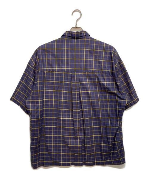 MAISON SPECIAL（メゾンスペシャル）MAISON SPECIAL (メゾンスペシャル) Prime-Over Open Collar Short Sleeve Shirt パープル サイズ:1の古着・服飾アイテム