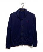 POLO RALPH LAURENポロ・ラルフローレン）の古着「ショールカラーカーディガン」｜ネイビー